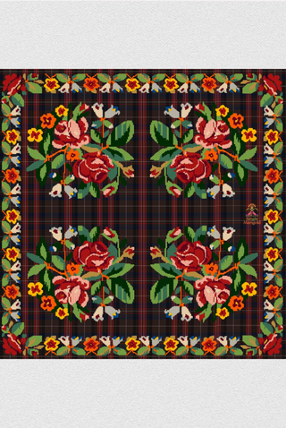 Pixel Tartan Scarf