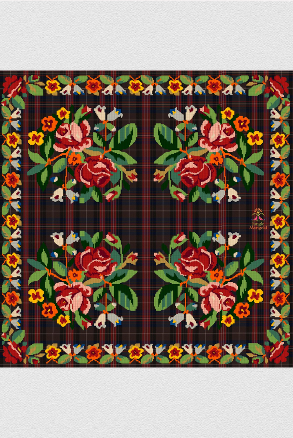 Pixel Tartan Scarf