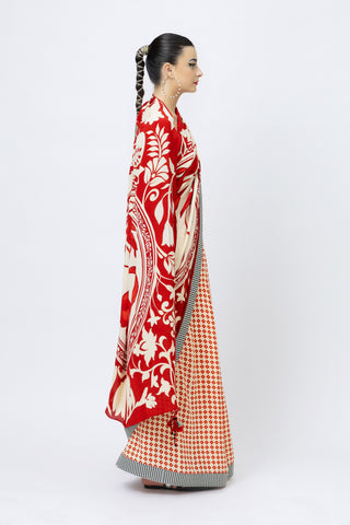 Bird Saree