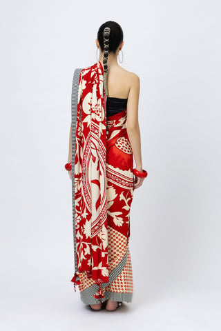 Bird Saree