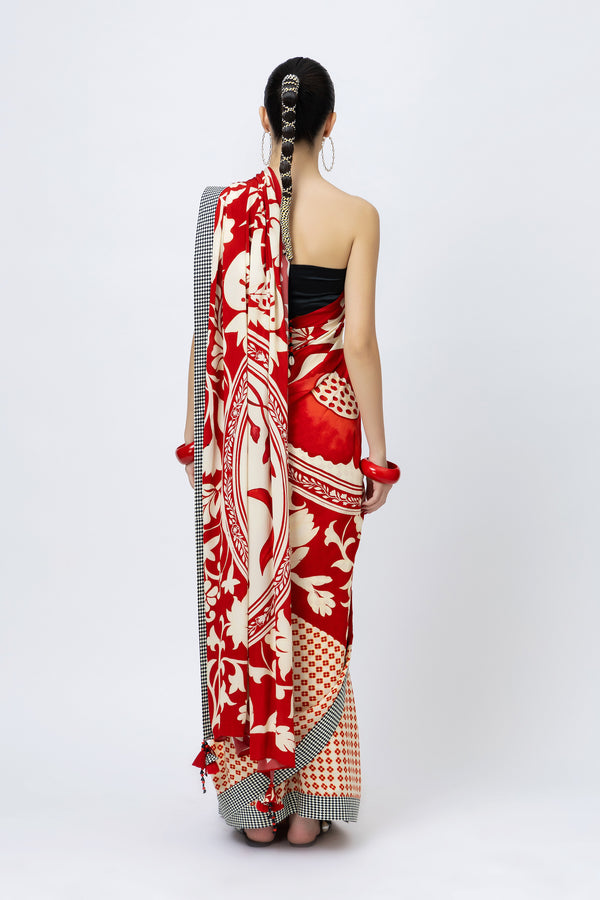 Bird Saree