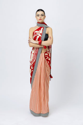Bird Saree