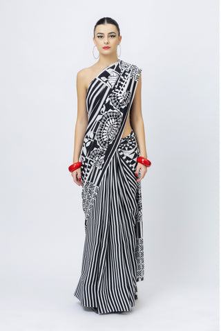 Block Saree
