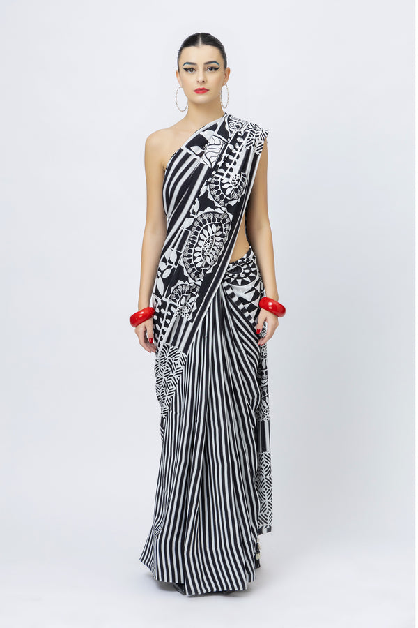 Block Saree