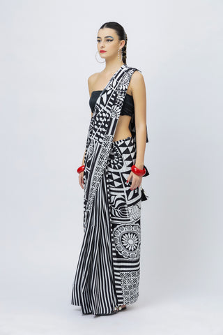 Block Saree