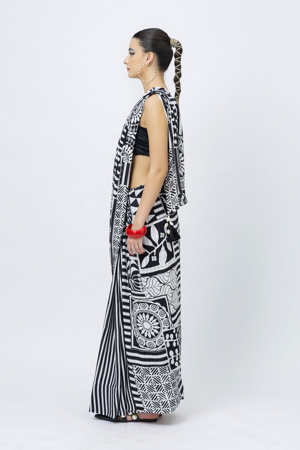 Block Saree