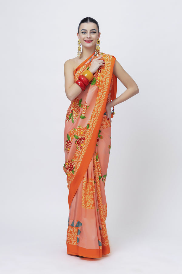 Genda Saree