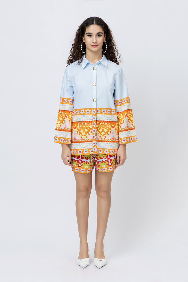 Casa Shorts Blanca Shirt