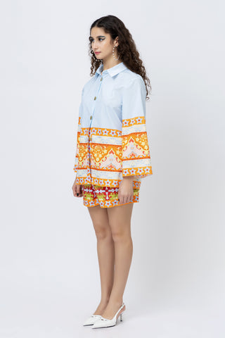 Casa Shorts Blanca Shirt