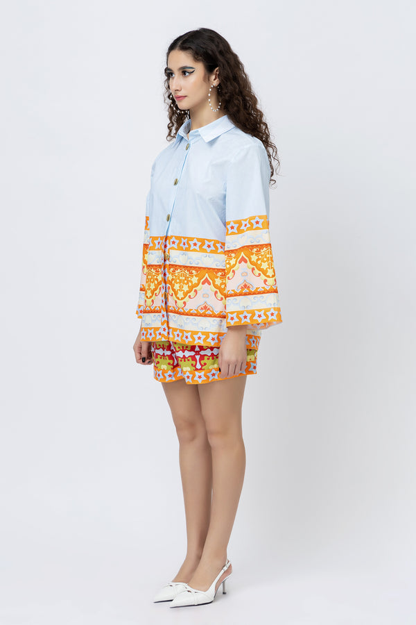 Casa Shorts Blanca Shirt
