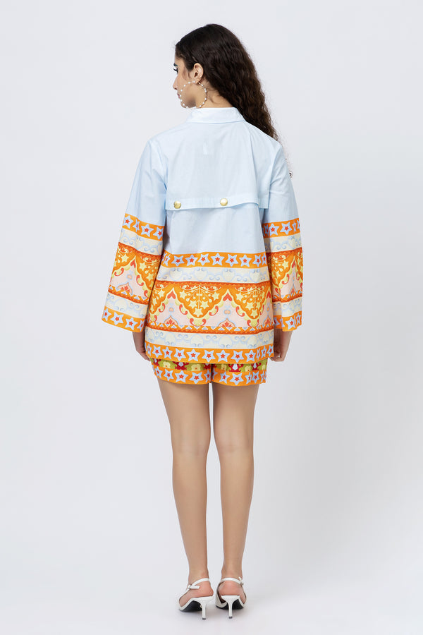 Casa Shorts Blanca Shirt
