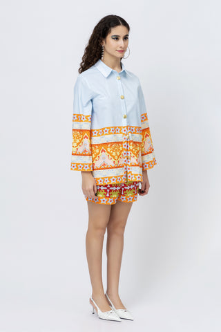 Casa Shorts Blanca Shirt