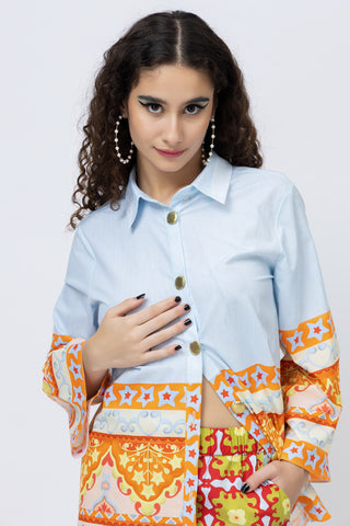 Casa Shorts Blanca Shirt