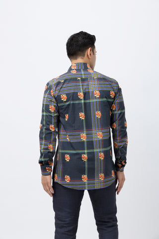 Pixel Placement Men Shirt