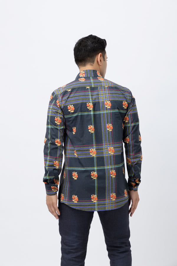 Pixel Placement Men Shirt