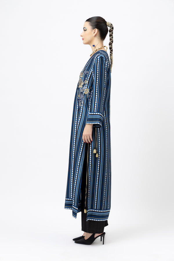 Striped Navy