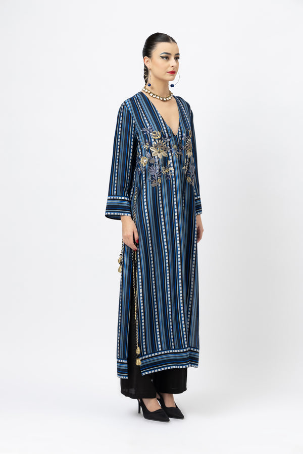 Striped Navy