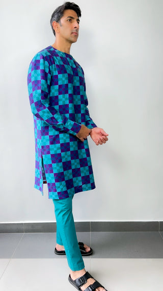 Something blue  Kurta Set