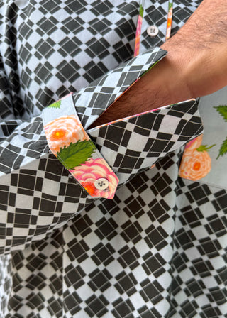Blocks Kurta Set